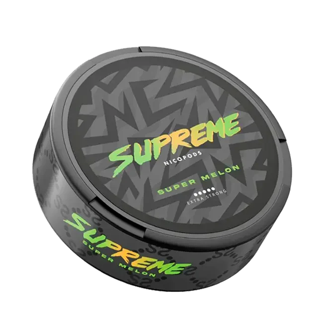 Supreme - Snusy, woreczki nikotynowe, dostępne w Polsce, Snus Polska, Snus, nicotine pouches, snus europe, europe snus, caffeine pouches, snus planet