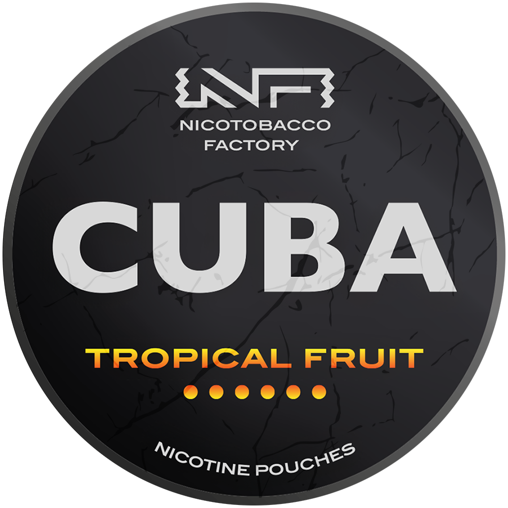 CUBA Black Tropical Fruit 66mg