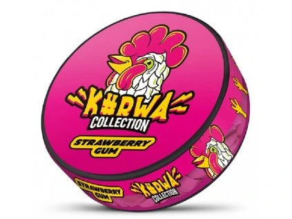K#rwa - Snusy, woreczki nikotynowe, dostępne w Polsce, Snus Polska, Snus, nicotine pouches, snus europe, europe snus, caffeine pouches, snus planet