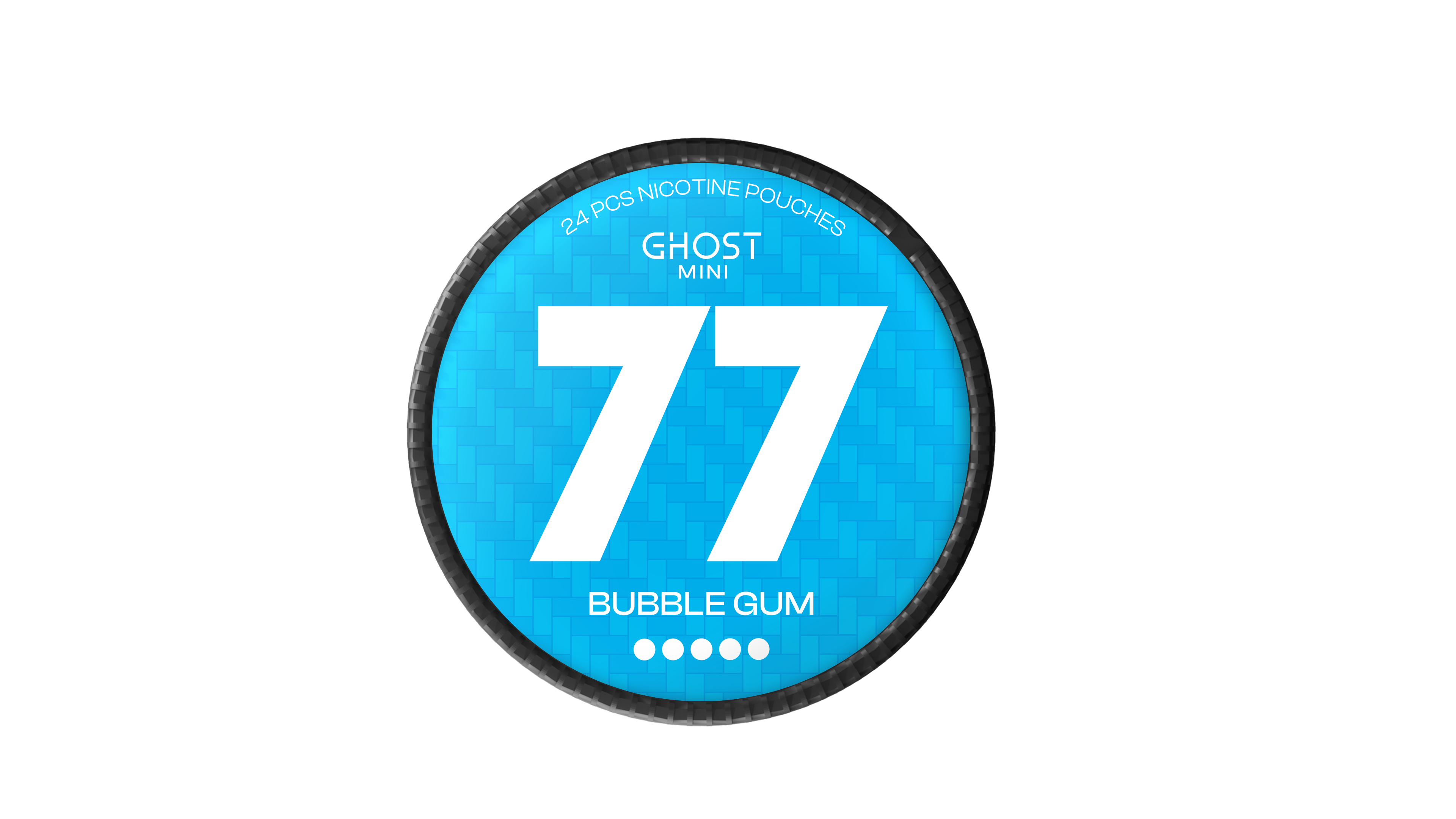 77 Ghost Bubble Gum Mini 40mg