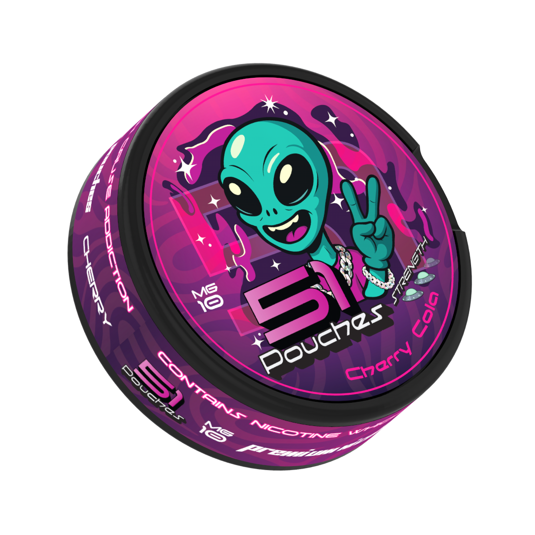 51Pouches Cherry Cola 10mg
