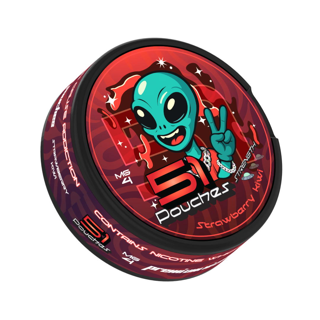 51Pouches Strawberry Kiwi 4mg