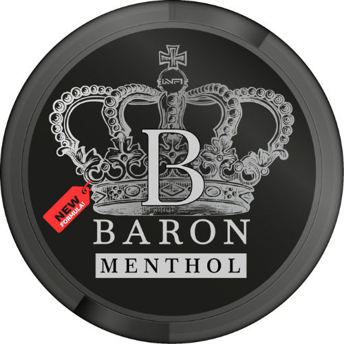 BARON  - Snusy, woreczki nikotynowe, dostępne w Polsce, Snus Polska, Snus, nicotine pouches, snus europe, europe snus, caffeine pouches, snus planet