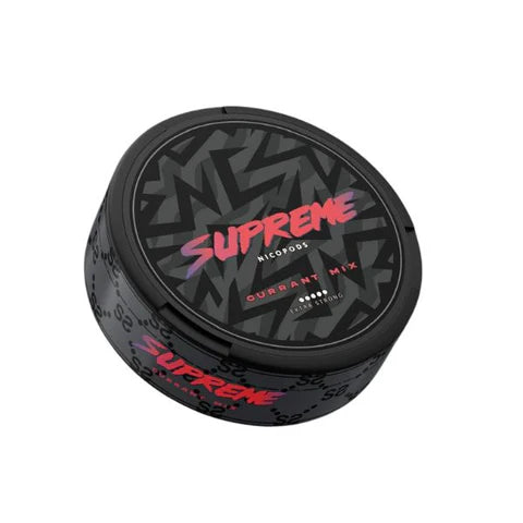 supreme  - Snusy, woreczki nikotynowe, dostępne w Polsce, Snus Polska, Snus, nicotine pouches, snus europe, europe snus, caffeine pouches, snus planet