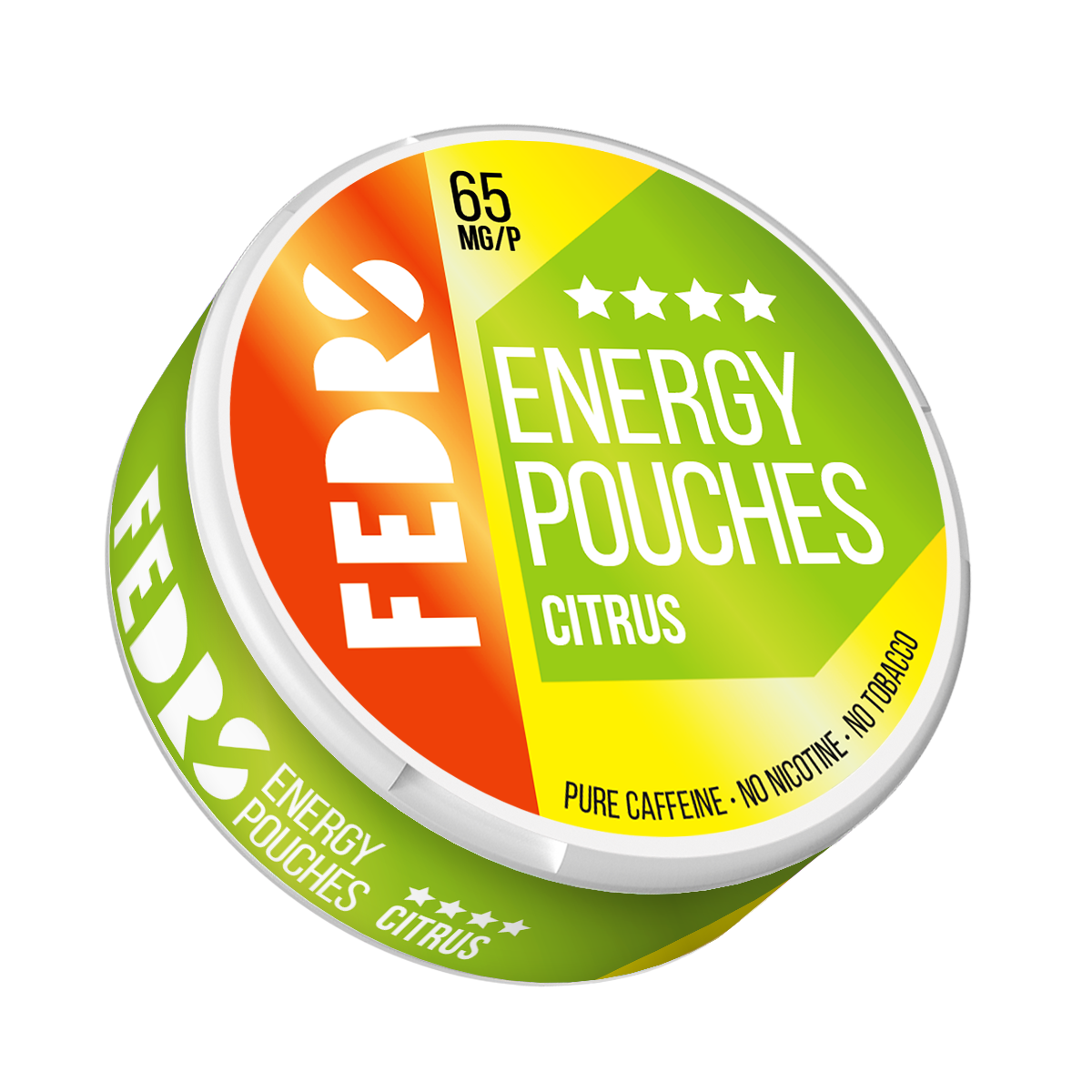 FEDRS Energy Pouches Citrus 130mg/g