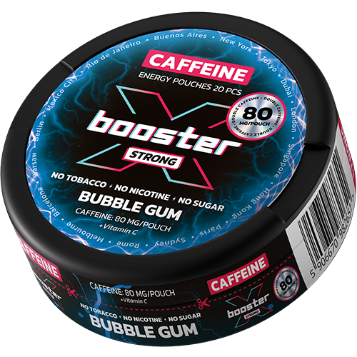 X-booster  - Snusy, woreczki nikotynowe, dostępne w Polsce, Snus Polska, Snus, nicotine pouches, snus europe, europe snus, caffeine pouches, snus planet