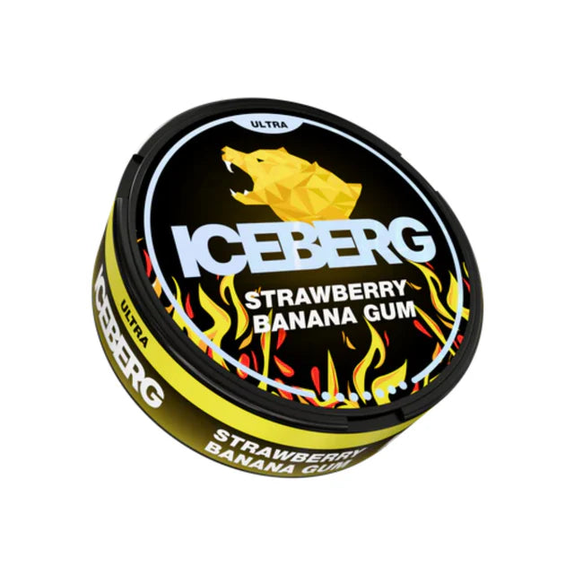 Iceberg Ultra Strawberry Banana Gum 70mg