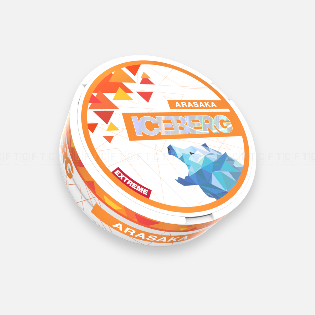 Iceberg - Snusy, woreczki nikotynowe, dostępne w Polsce, Snus Polska, Snus, nicotine pouches, snus europe, europe snus, caffeine pouches, snus planet