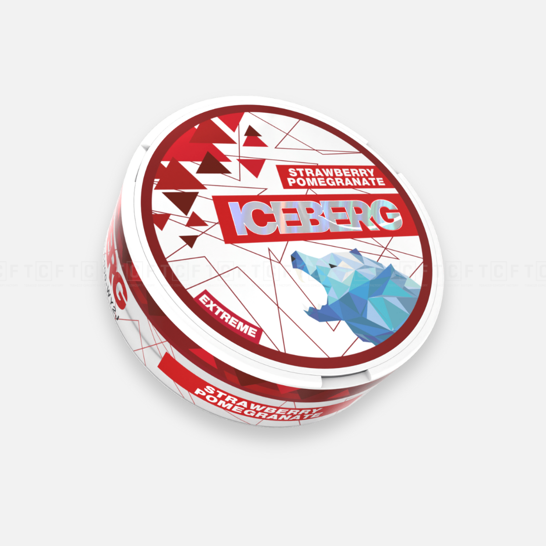 Iceberg - Snusy, woreczki nikotynowe, dostępne w Polsce, Snus Polska, Snus, nicotine pouches, snus europe, europe snus, caffeine pouches, snus planet