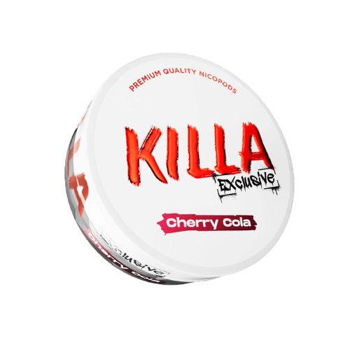 KILLA  - Snusy, woreczki nikotynowe, dostępne w Polsce, Snus Polska, Snus, nicotine pouches, snus europe, europe snus, caffeine pouches, snus planet