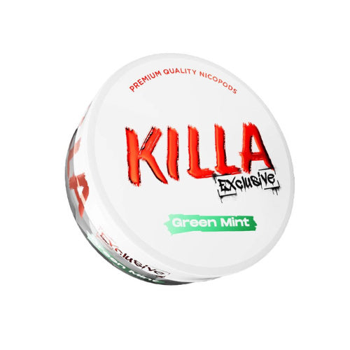 KILLA  - Snusy, woreczki nikotynowe, dostępne w Polsce, Snus Polska, Snus, nicotine pouches, snus europe, europe snus, caffeine pouches, snus planet
