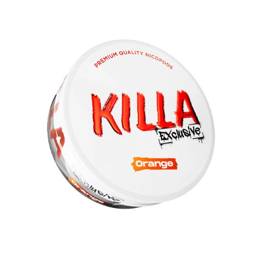 KILLA  - Snusy, woreczki nikotynowe, dostępne w Polsce, Snus Polska, Snus, nicotine pouches, snus europe, europe snus, caffeine pouches, snus planet