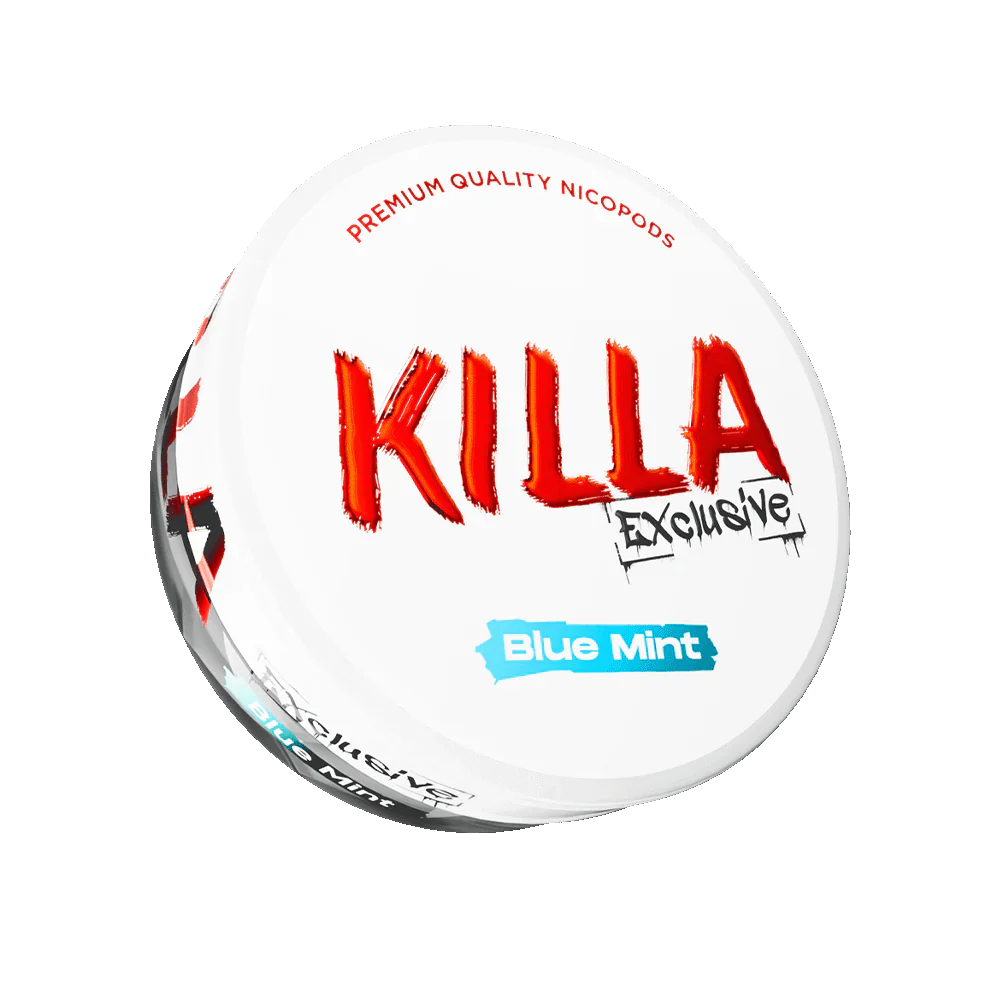 KILLA  - Snusy, woreczki nikotynowe, dostępne w Polsce, Snus Polska, Snus, nicotine pouches, snus europe, europe snus, caffeine pouches, snus planet