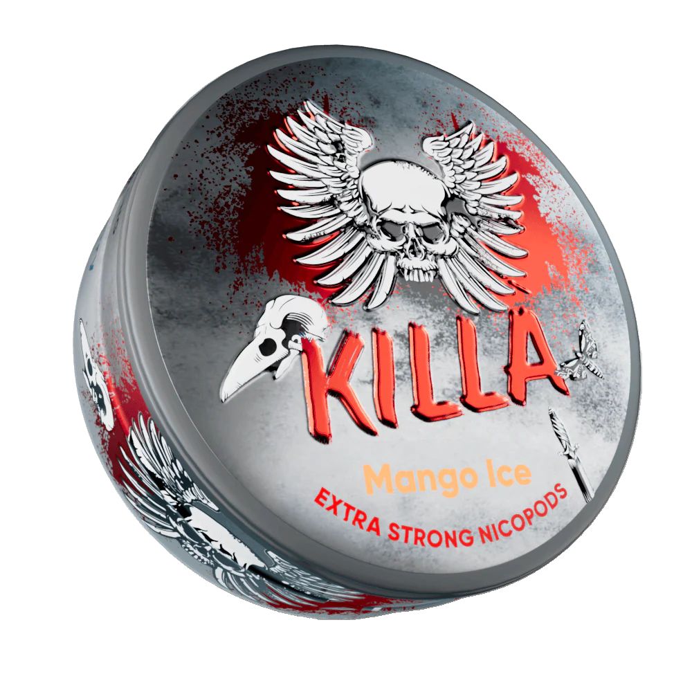 Killa - Snusy, woreczki nikotynowe, dostępne w Polsce, Snus Polska, Snus, nicotine pouches, snus europe, europe snus, caffeine pouches, snus planet