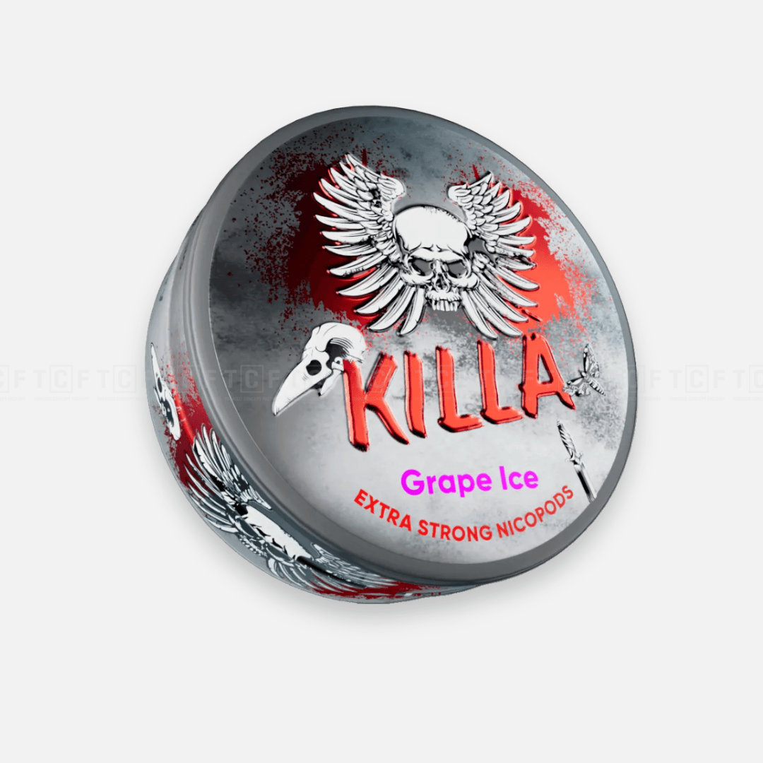 Killa - Snusy, woreczki nikotynowe, dostępne w Polsce, Snus Polska, Snus, nicotine pouches, snus europe, europe snus, caffeine pouches, snus planet