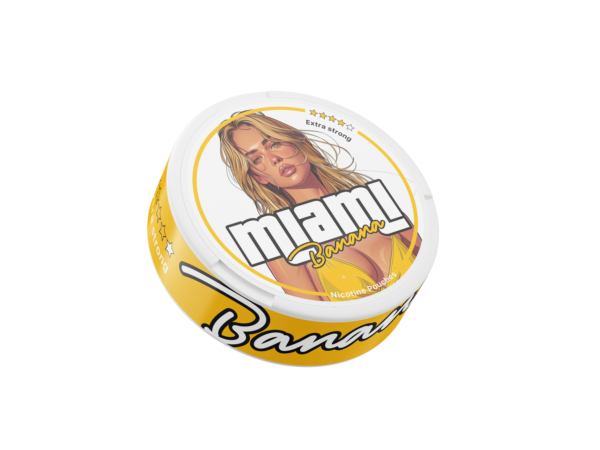 MIAMI  - Snusy, woreczki nikotynowe, dostępne w Polsce, Snus Polska, Snus, nicotine pouches, snus europe, europe snus, caffeine pouches, snus planet