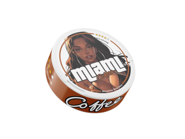 MIAMI  - Snusy, woreczki nikotynowe, dostępne w Polsce, Snus Polska, Snus, nicotine pouches, snus europe, europe snus, caffeine pouches, snus planet
