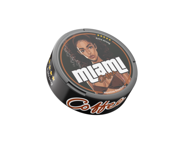 MIAMI  - Snusy, woreczki nikotynowe, dostępne w Polsce, Snus Polska, Snus, nicotine pouches, snus europe, europe snus, caffeine pouches, snus planet