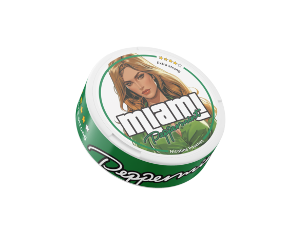 MIAMI  - Snusy, woreczki nikotynowe, dostępne w Polsce, Snus Polska, Snus, nicotine pouches, snus europe, europe snus, caffeine pouches, snus planet