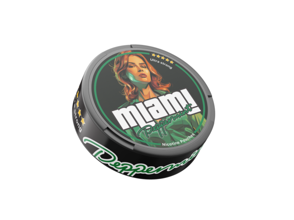 MIAMI  - Snusy, woreczki nikotynowe, dostępne w Polsce, Snus Polska, Snus, nicotine pouches, snus europe, europe snus, caffeine pouches, snus planet