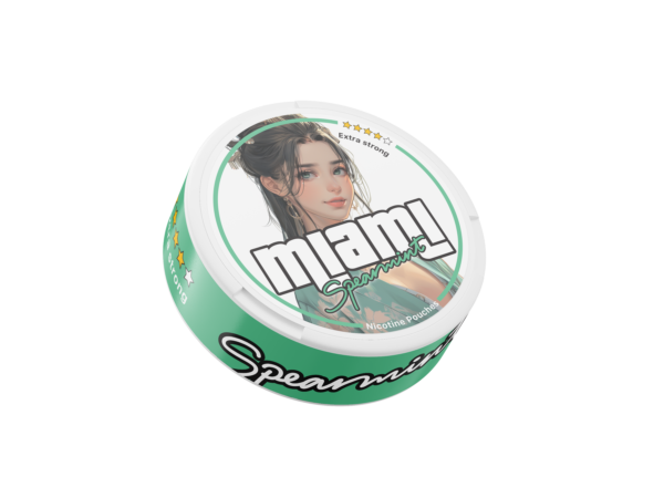 MIAMI  - Snusy, woreczki nikotynowe, dostępne w Polsce, Snus Polska, Snus, nicotine pouches, snus europe, europe snus, caffeine pouches, snus planet