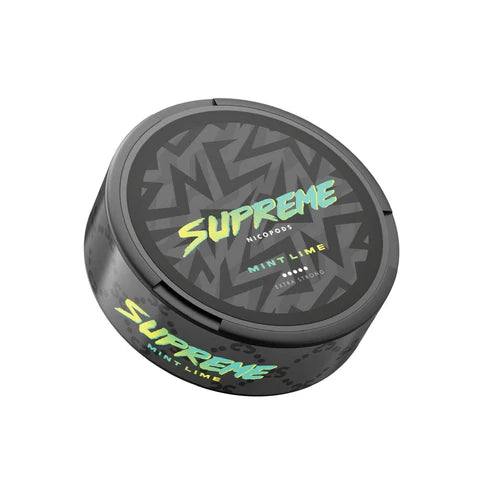Supreme - Snusy, woreczki nikotynowe, dostępne w Polsce, Snus Polska, Snus, nicotine pouches, snus europe, europe snus, caffeine pouches, snus planet