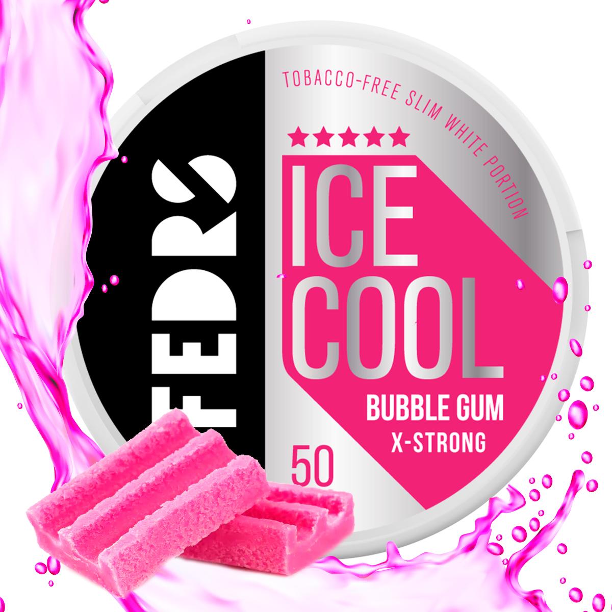 FEDRS Ice Cool X-strong Bubble Gum 50mg