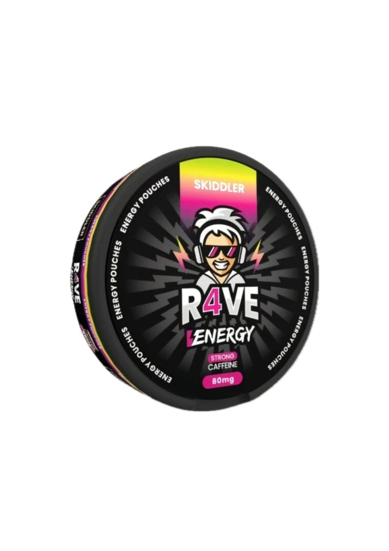 R4VE  - Snusy, woreczki nikotynowe, dostępne w Polsce, Snus Polska, Snus, nicotine pouches, snus europe, europe snus, caffeine pouches, snus planet