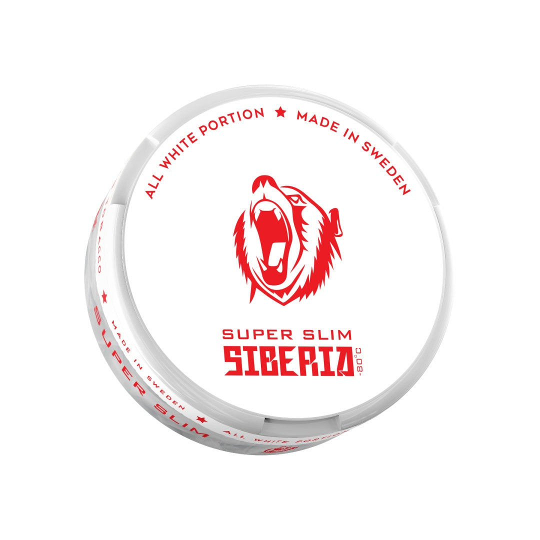 Siberia - Snusy, woreczki nikotynowe, dostępne w Polsce, Snus Polska, Snus, nicotine pouches, snus europe, europe snus, caffeine pouches, snus planet