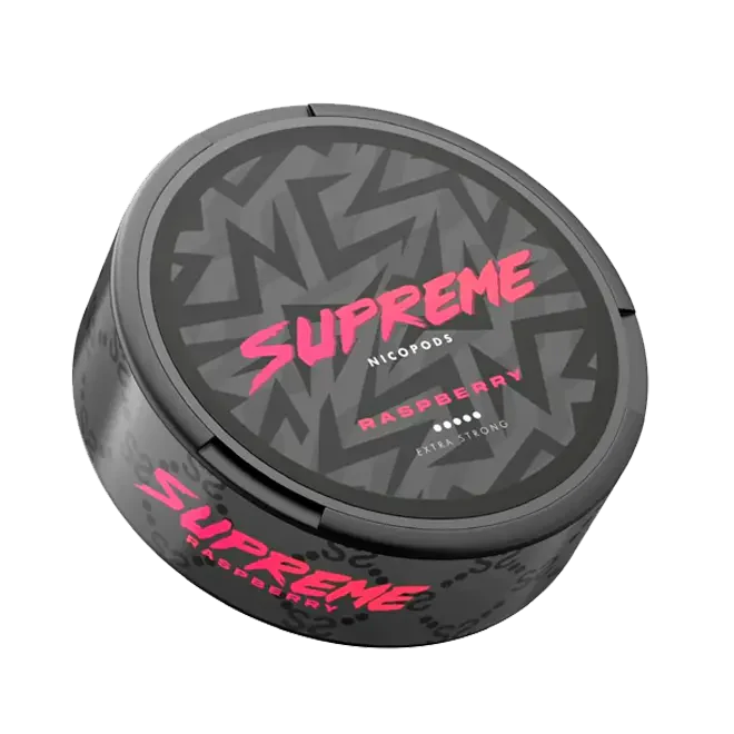 Supreme - Snusy, woreczki nikotynowe, dostępne w Polsce, Snus Polska, Snus, nicotine pouches, snus europe, europe snus, caffeine pouches, snus planet