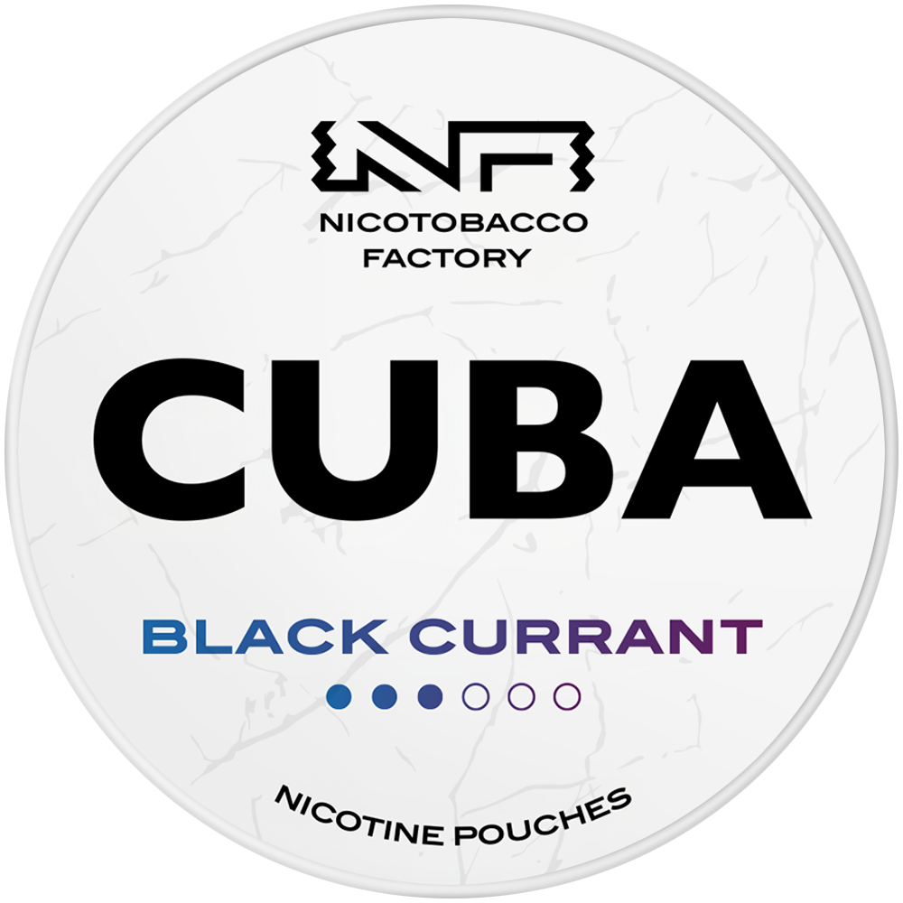 Cuba White Black Currant 16mg