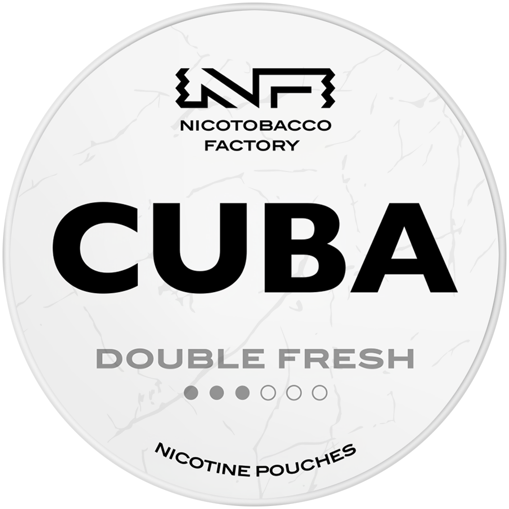 Cuba White Double Fresh 16mg