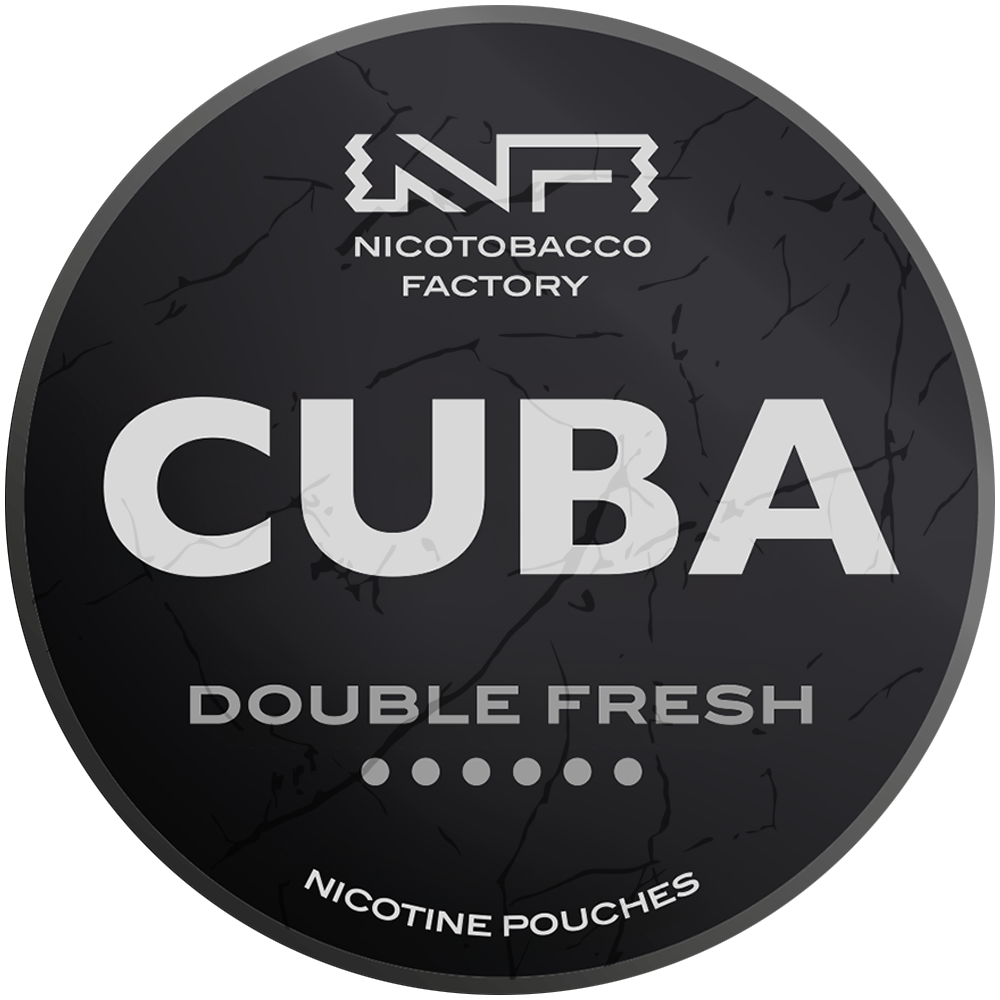 CUBA Black Double Fresh 66mg