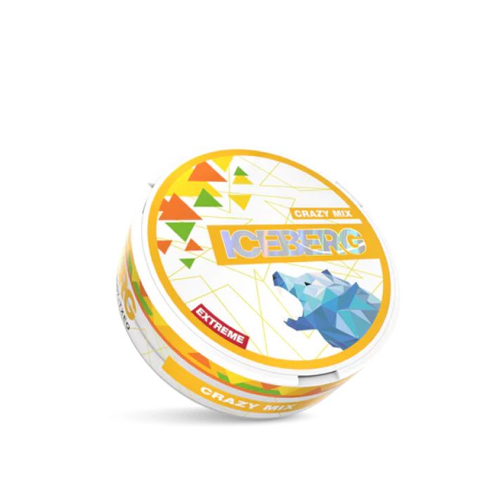 Iceberg - Snusy, woreczki nikotynowe, dostępne w Polsce, Snus Polska, Snus, nicotine pouches, snus europe, europe snus, caffeine pouches, snus planet