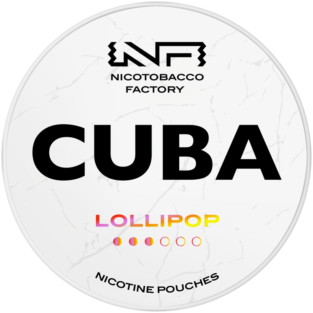 CUBA White Lollipop 16mg