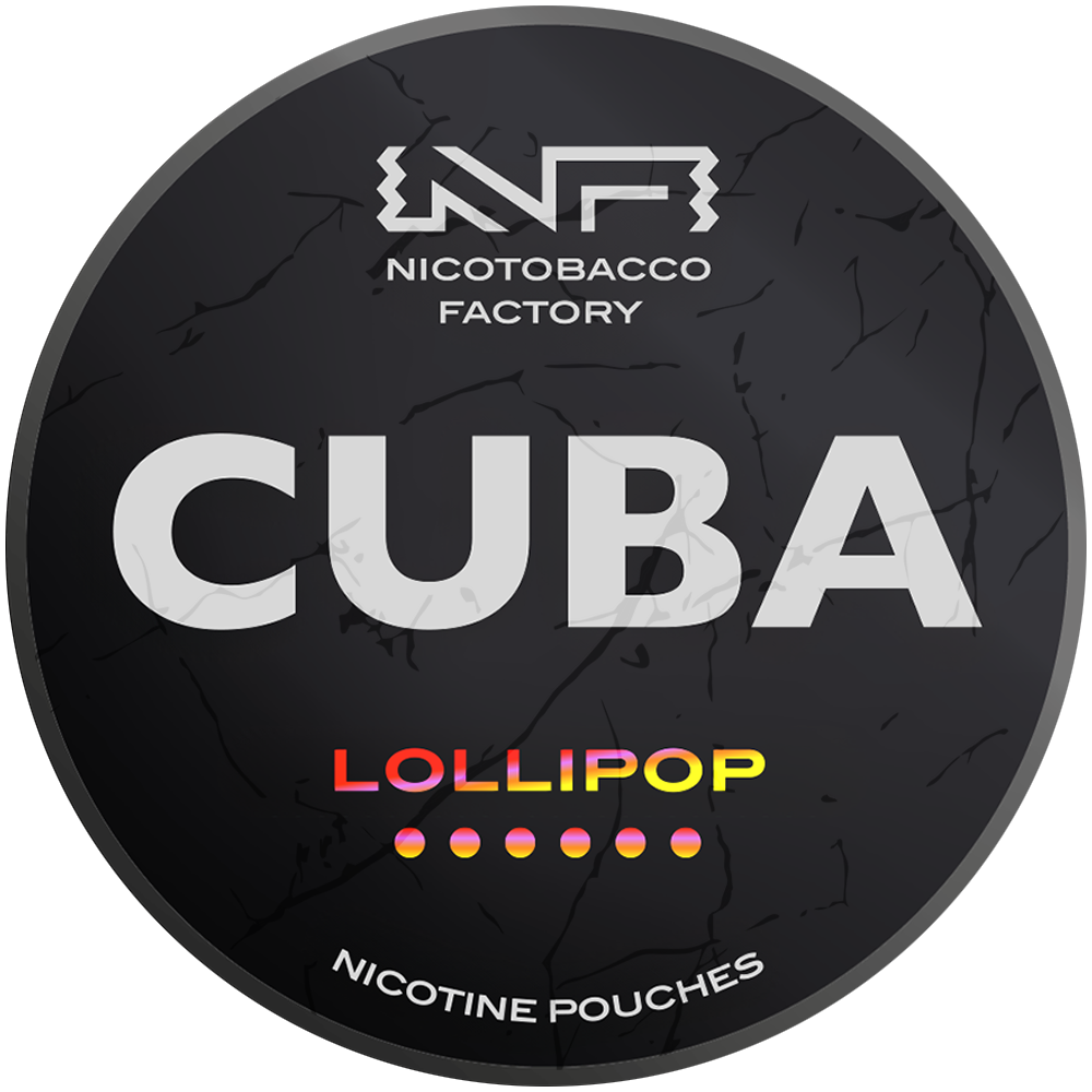 CUBA Black Lollipop 66mg
