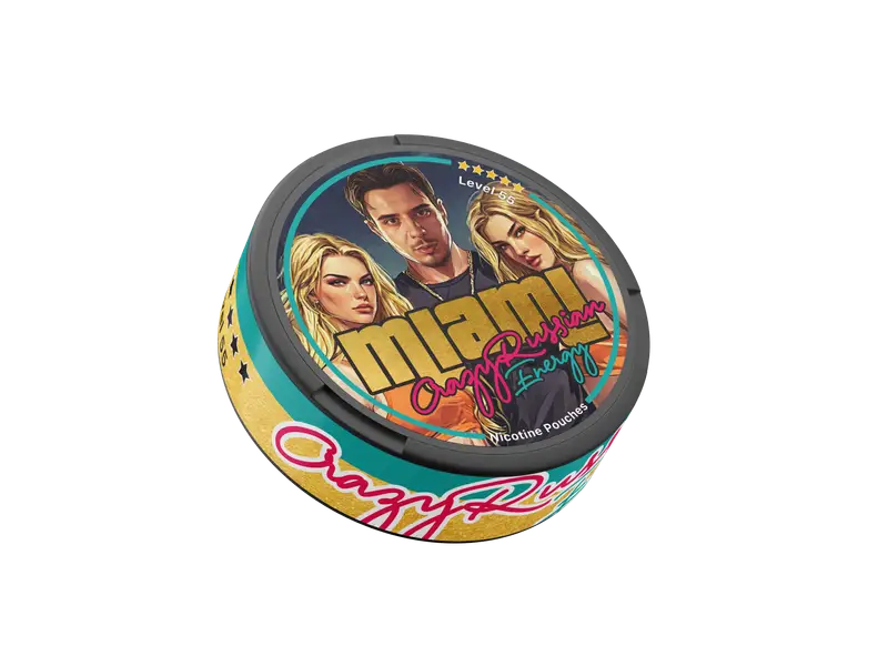 Miami - Snusy, woreczki nikotynowe, dostępne w Polsce, Snus Polska, Snus, nicotine pouches, snus europe, europe snus, caffeine pouches, snus planet