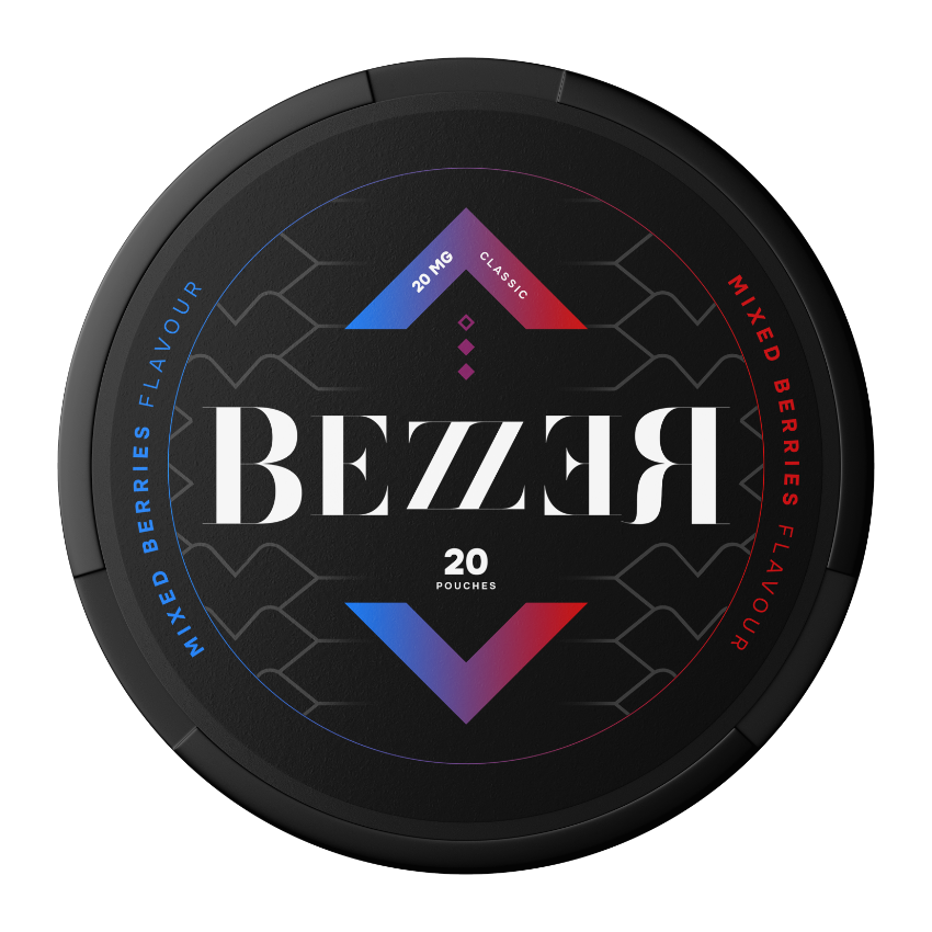 BEZZER - Snusy, woreczki nikotynowe, dostępne w Polsce, Snus Polska, Snus, nicotine pouches, snus europe, europe snus, caffeine pouches, snus planet