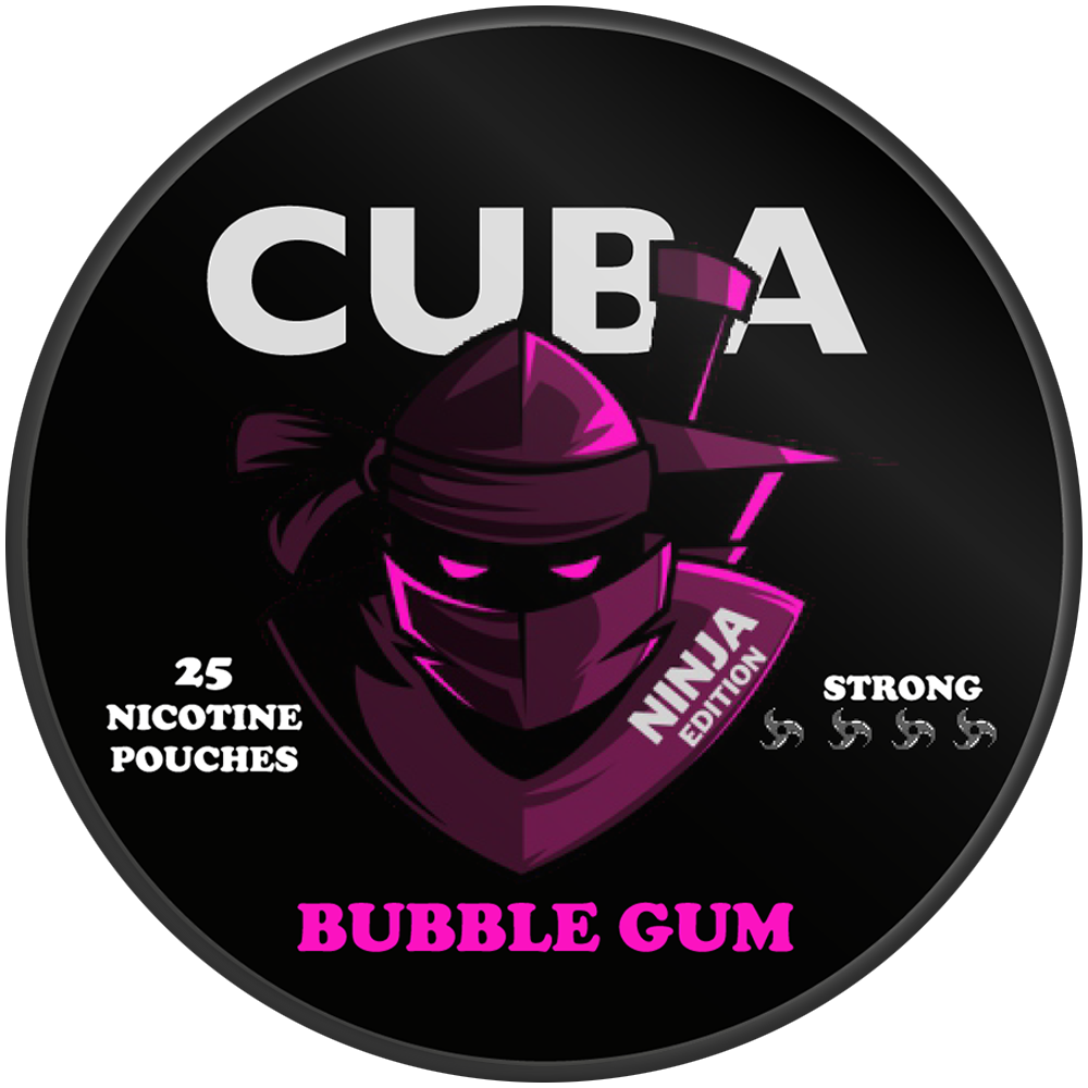 Cuba Ninja Bubble Gum 30mg