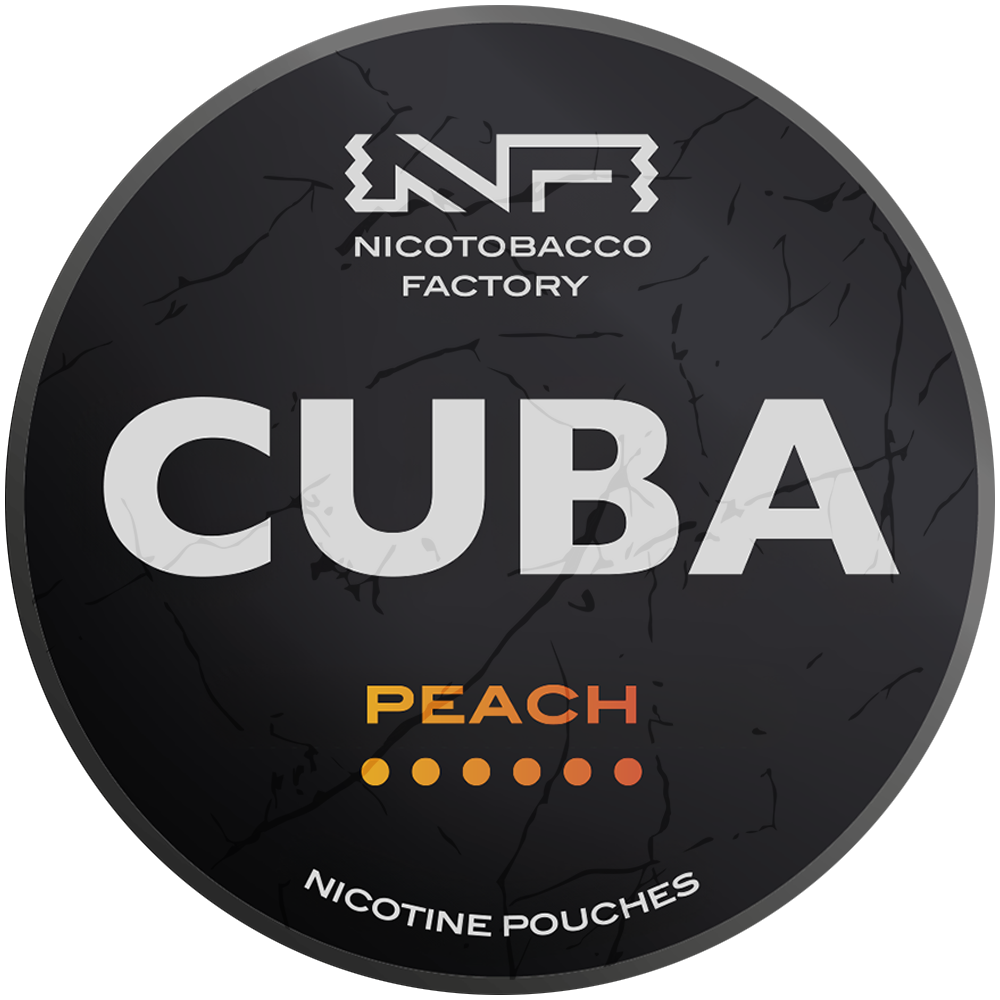 CUBA Black Peach 66mg