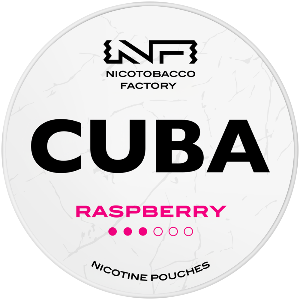 CUBA White Raspberry 16mg