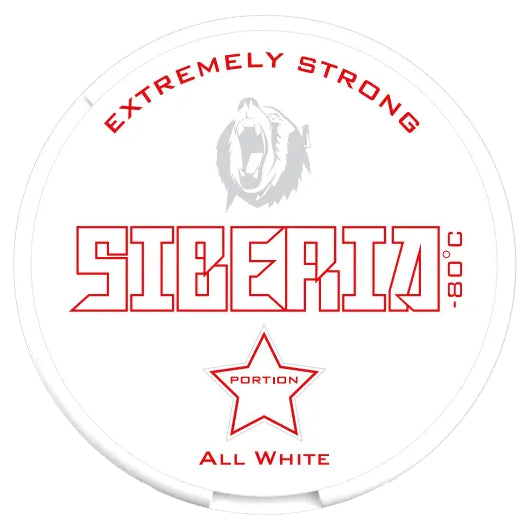 Siberia - Snusy, woreczki nikotynowe, dostępne w Polsce, Snus Polska, Snus, nicotine pouches, snus europe, europe snus, caffeine pouches, snus planet