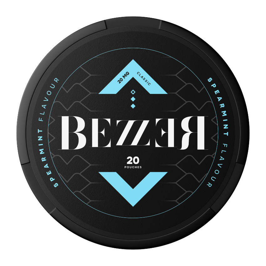 BEZZER - Snusy, woreczki nikotynowe, dostępne w Polsce, Snus Polska, Snus, nicotine pouches, snus europe, europe snus, caffeine pouches, snus planet