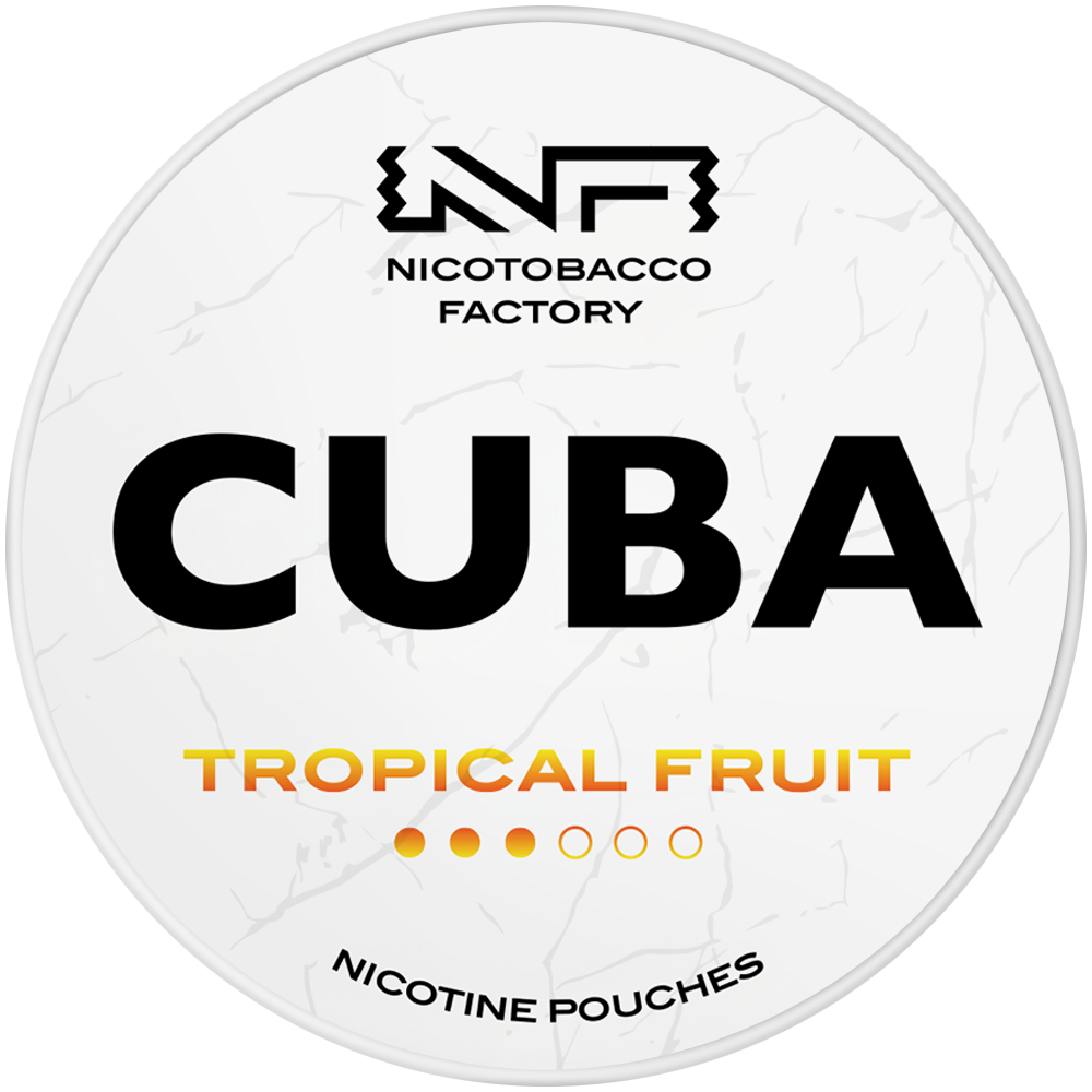 CUBA White Tropical Fruit 16mg