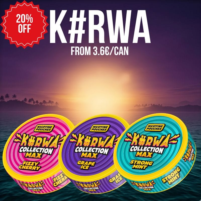 K#RWA nicotine pouches